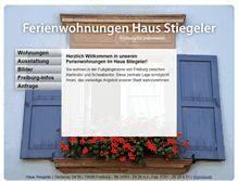 Tablet Screenshot of ferienwohnung-stiegeler.de